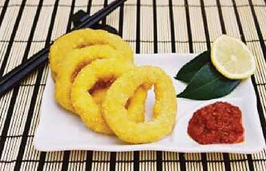 Crumbed Calamari Rings